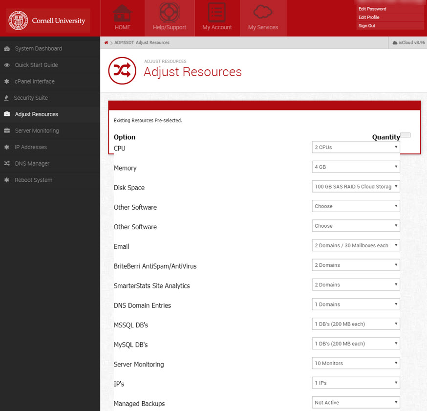 Media3 Managed Web Hosting | IT@Cornell